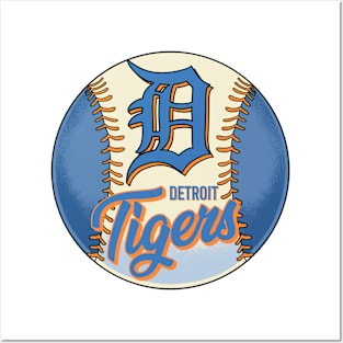 Detroit Tigers Fan Design Posters and Art